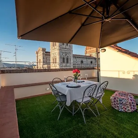 Luxury In Adimari's Tower With Terrace Apartment *